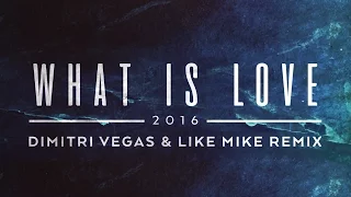 Lost Frequencies - What Is Love 2016 (Dimitri Vegas & Like Mike Remix) [Cover Art]