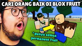 AKU KASIH BUAH PERMANENT KE ORANG BAIK DI BLOX FRUIT!?