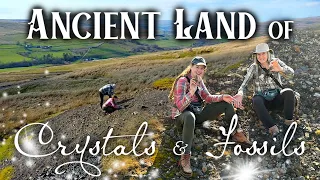 Crystals & Fossils in Abandoned Mines of Northern England. Crystal Hunting UK Rockhounding