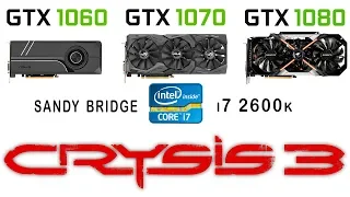 GTX 1060 vs GTX 1070 vs GTX 1080 in Crysis 3 (Ultra settings)