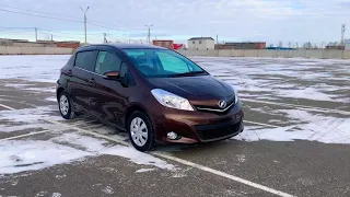 Обзор Toyota VITZ 2014 г.в. Кузов KCP130