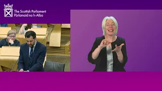 First Minister's Questions (BSL) - 25 May 2023