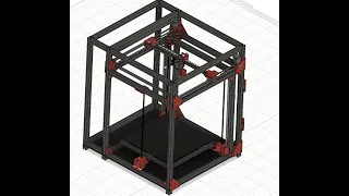 DIY big format 3D printer with toolchanger--Part 1