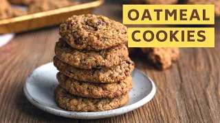 How to Make Oatmeal Cookies? || Healthy Sugar Free Cookies Recipe || Toddlers Food Recipe