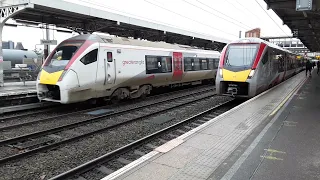 Trains at: Ipswich, GEML, 18/12/21