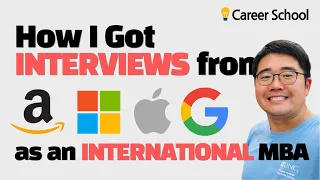 FAANG: How I Got Interview Invites from Top Tech Companies (as an international MBA student)