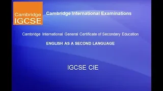 IGCSE Listening November 2015 Paper 42