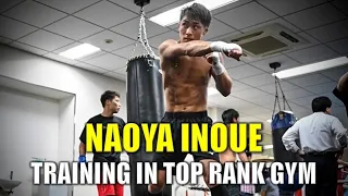 Naoya Inoue Training at Top Rank Gym