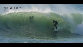 FIRING SURF! Cornwall Porthleven BIG surf (rough edit)
