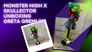 Monster High x Skullector Unboxing Greta Gremlin