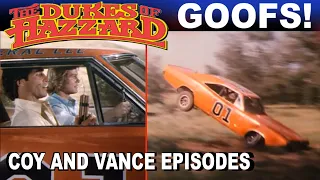 The Dukes of Hazzard Goofs from the Coy and Vance Season
