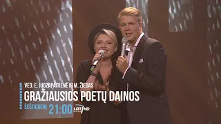 Gražiausios poetų dainos I anonsas 2018-09-29