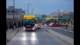 ATTENTE DU DÉMARRAGE EFFECTIF BRT :  RÉACTIONS DES CHAUFFEURS ET PIÉTONS