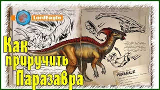 ARK Survival Evolved: Как приручить Паразавра