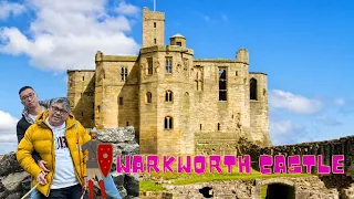 Chena Royale Visited Warkworth Castle in Northumberland - Chillaxing Day Off