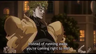 Jotaro vs Dio but with Giorno's Theme