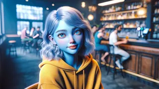 Alien Girl Falls In Love At First Sight With Human After Casual Bar Conversation | HFY | Sci-Fi