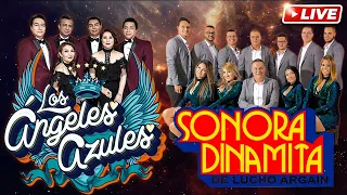 La Sonora Dinamita y Los Angeles Azules ~ Mix Cumbias para Bailar toda Noche ~ Grandes Éxitos Cumbia