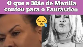 Entrevista da mãe de Marília ao fantástico #maiaraemaraisa #entrevista #fantastico #mãe #morte #luto