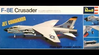 Revells Vought F 8E Crusader 1 67th Scale