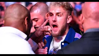 Daniel Cormier vs Jake Paul Face Off - UFC 261