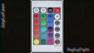 🚥 RGB messed colours remote button fix