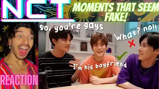 NCT moments that seem fake but aren't | **MY FIRST NCT VIDEO!!! | REACTION