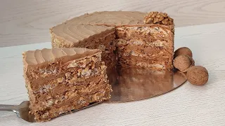 the famous UNREALISTICALLY DELICIOUS cake "ROYAL"! Without flour and gluten! Nut cake!
