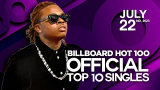 Early Release | Billboard Hot 100, Top 10 Singles | July 22nd, 2023