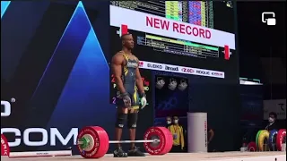 LESMAN PAREDES, CAMPEÓN MUNDIAL EN LEVANTAMIENTO DE PESAS CATEGORÍA 96 KG | TASHKENT 2021