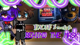 FNAF 1 reacts to Behind The Mask [GACHA/FNAF]