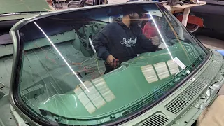HOW TO INSTALL A WINDSHEILD IN A CLASSIC CAR!! / DIY / GLASS INSTALL / AUTOCITY CLASSICS / IMPALA