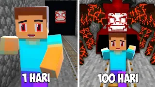 Bertahan Hidup 100 Hari Dari Choo Choo Charles Minecraft!
