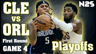 🛑PLAYOFFS - GAME 4 - Cleveland CAVALIERS vs Orlando MAGIC - NBA 2K24