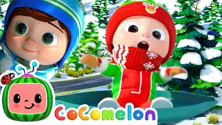 Play Hide and Seek with Baby JJ in the Snow! | Move With Cocomelon | Nursery Rhymes & Kids Songs