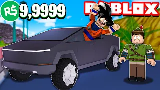 COMPREI O NOVO CARRO TESLA CYBERTRUCK NA CIDADE DO ROBLOX!! (Mad City)