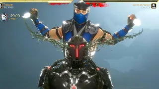 MK11 Sub-Zero Performs All Fatal Blow's