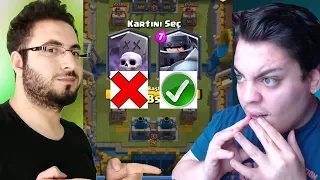 AĞIR KARTLAR 2'ye 2 İki Kat İksir Çekilişli Mücadelesi W/Sanal Oyuncu Clash Royale