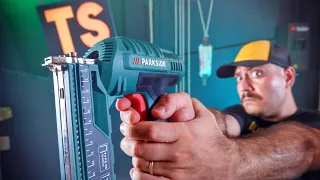 PISTOLA SPARAPUNTI PARKSIDE ELETTRICA - UNBOXING E TEST - TuttaScena