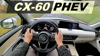 Mazda CX-60 Plug-In Hybrid POV Drive (Binaural Audio)