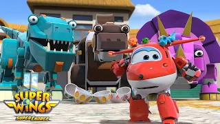 [Superwings capítulo4] Los Huevos de Dinosaurio de Noah | SuperwingsSupercarga Superwings en Español