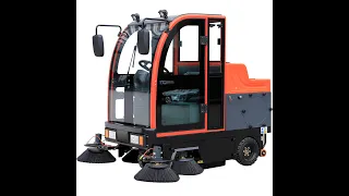 Ride on sweeper machine / Floor cleaning equipment