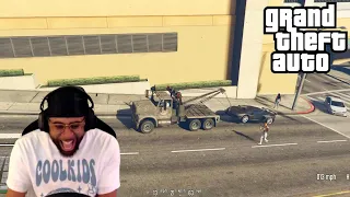 REPOING CARS IN GTA SHOULDN'T BE THIS HILARIOUS