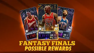 NBA 2K MOBILE NEW YEAR'S FANTASY FINALS REWARDS