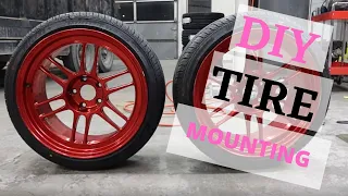 How To Mount Tires For FREE at home