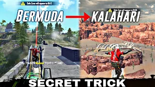 Bermuda to kalahari secret trick || Bermuda to kalahari in garena free fire