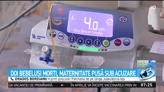 Doi bebeluși au murit la scurt timp după naștere. Maternitatea a fost pusă sub acuzare