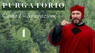 Purgatorio Canto I - Divina Commedia - Spiegazione