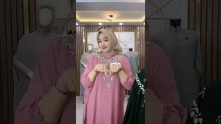 GAMIS KAFTAN CLAUDIA BROKEN WITH FULL PAYET SUPER MEWAH