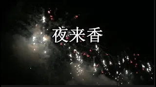 【夜來香】鄧麗君　卡拉OK・附中文字幕・煙火匯演，神部龍章・中文教材@Kanbe_Ryusho2023